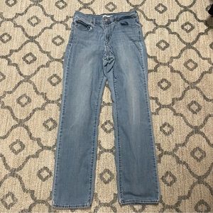 Levis 505 straight leg jeans